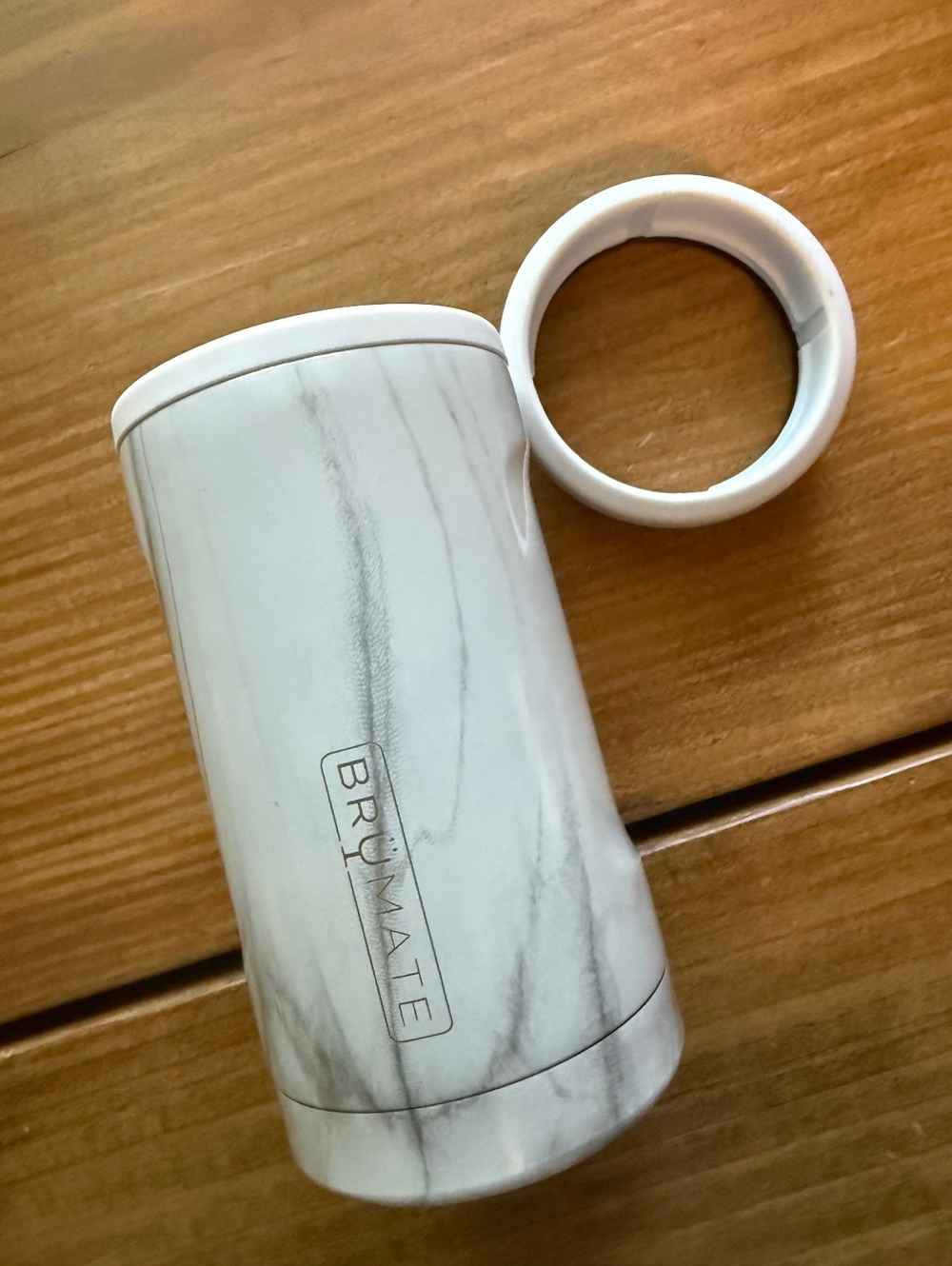 BrüMate Insulated Marble Can Cooler 2  - 12oz and 24oz